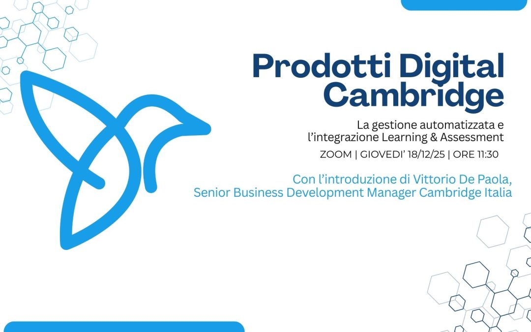 Prodotti digitali Cambridge: come gestirli in modo semplice ed efficiente