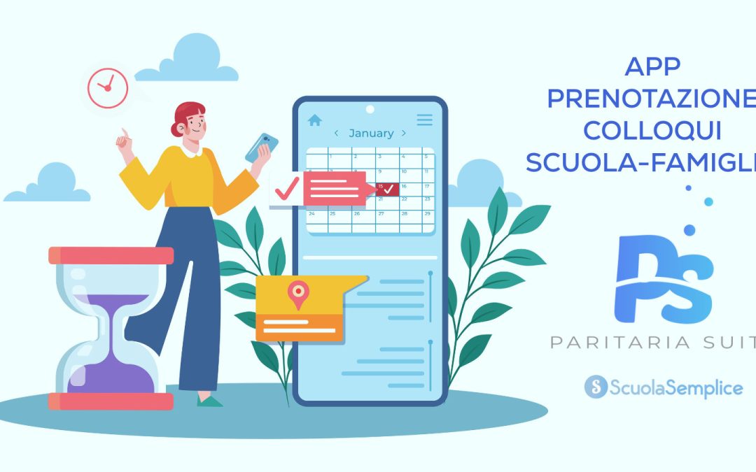 App sistema prenotazione colloqui famiglie scuola