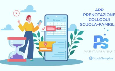 Prenotazione dei colloqui scuola-famiglia: presto disponibile in Paritaria Suite