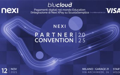 Pagamenti digitali nel mondo Education: BluCloud protagonista alla Convention Nexi Partner 2025
