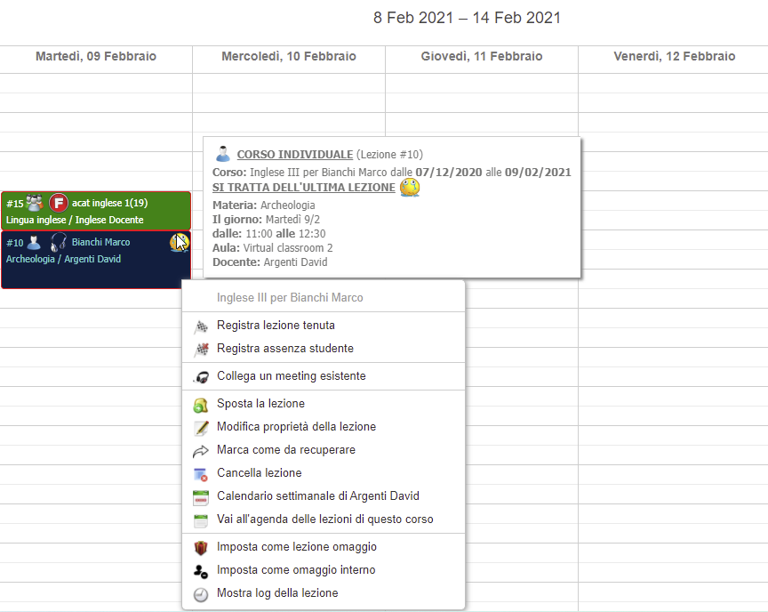 software calendario scuola