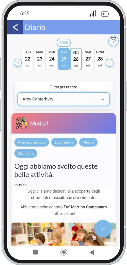 diario asilo nido scuola infanzia