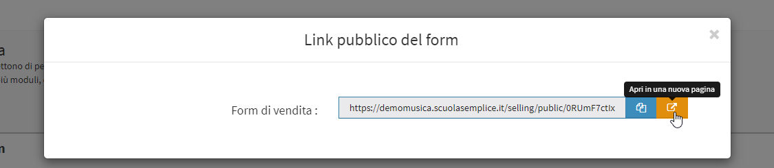 link iscrizioni online scuola musica