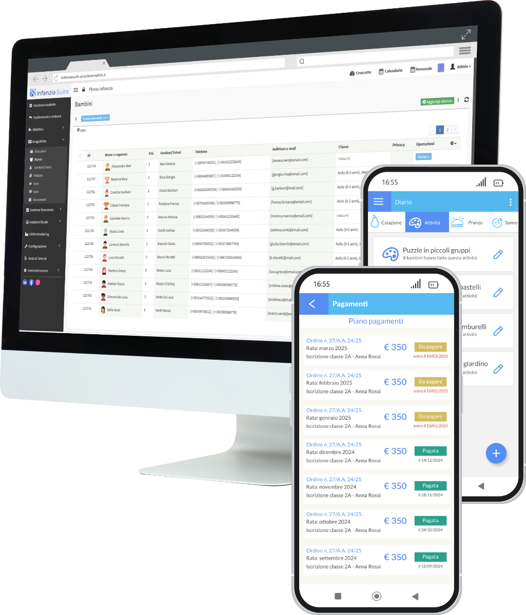 software gestionale nidi e scuole infanzia