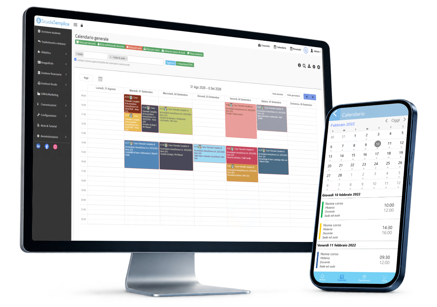 ScuolaSemplice, software gestionale per la scuola con piattaforma Web e App mobile
