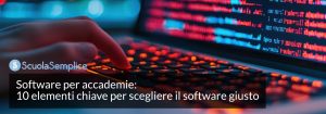Software accademie 10 punti chiave
