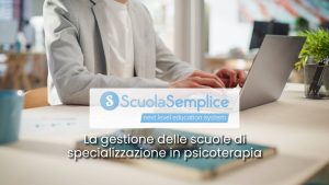 Gestionale per scuole di specializzazione in psicoterapia